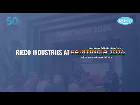 PaintIndia 2026 Highlights | RIECO Industries &amp; Sudarshan Chemical