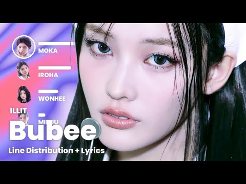 ILLIT - Bubee (Line Distribution + Lyrics) REQUESTED