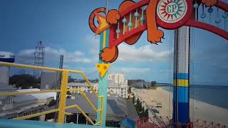 Cedar Point Wild Mouse On-Ride (No Copyright)