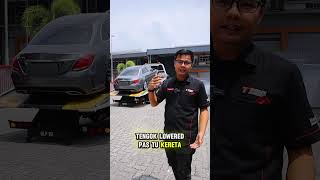 Harini masuk sebiji Mercedes C350 E dengan masalah Airmatic issue. Stay tune untuk part 2.