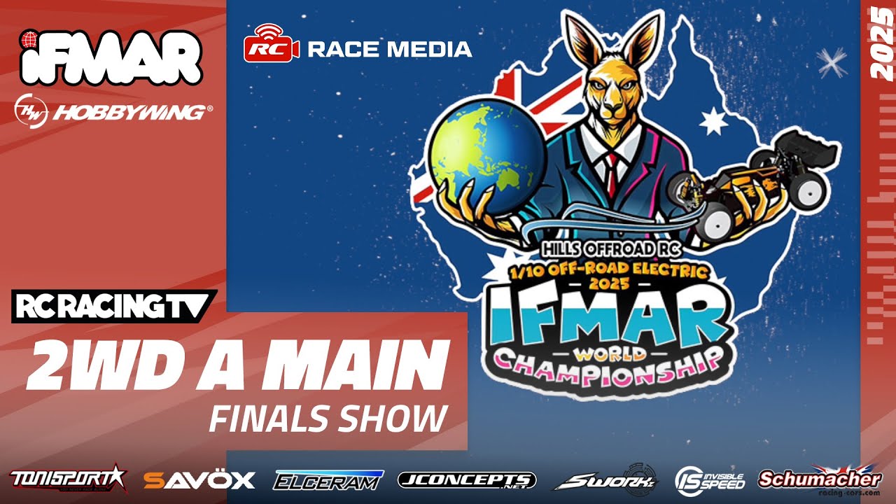 Two World Racing Design 2WD Worlds A Main Finals! IFMAR Worlds Daily Show presented by ...