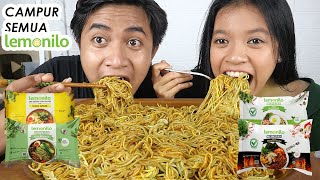 MUKBANG CAMPUR SEMUA MIE LEMONILO, KOK JADI PEDES?