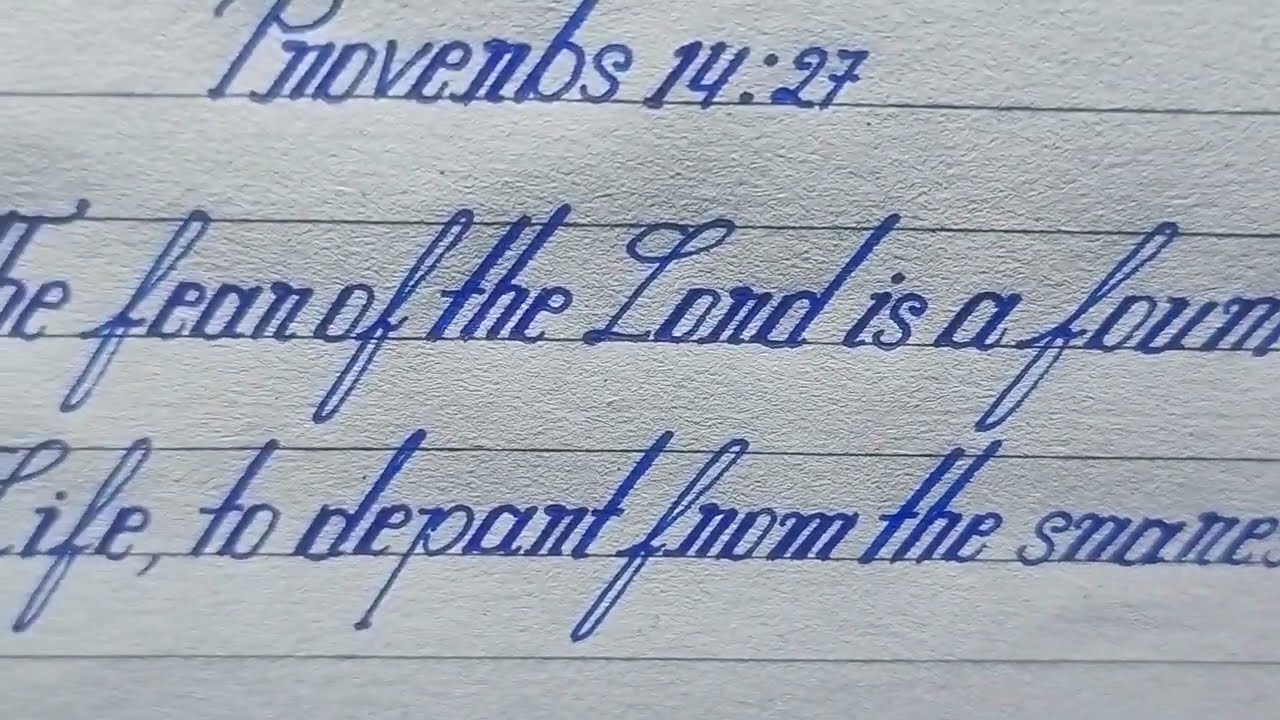 Yeshu ka vachan Proverbs 