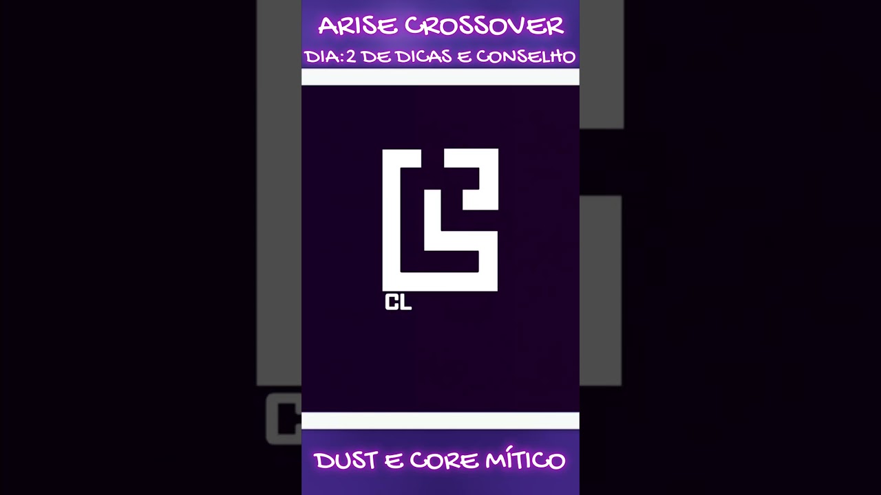 DIA 2 DE DICAS DE ARISE: ONDE PEGA DUST E CORE MÍTICO