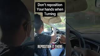 Don’t reposition those hands! #MRRoadReady #DrivingLessons #drivinginstructor #turning