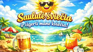 Saulutė šviečia
