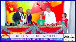 Today Show 24th December 2018 Make Science Fun Re-invented Christmas Bon Bon