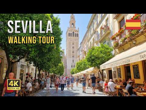 Video Seville, Spain ? Spain's Most Beautiful City | Cathedral to Las Setas | 4K Walking Tour