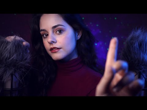 ASMR SLEEP HYPNOSIS in 10 Stages! 💤 Ear to Ear Whispering & Fluffy Mic