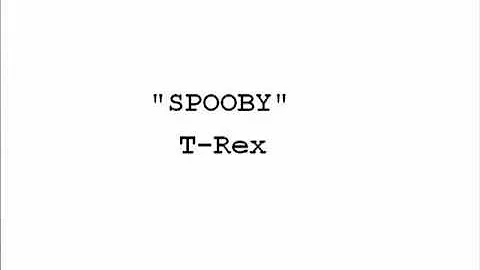 Spooby T-rex