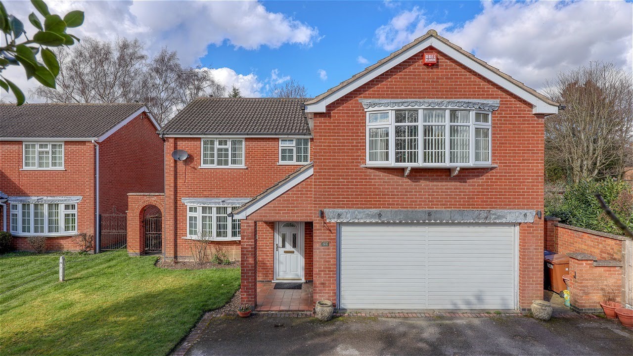 Spacious, detached five bedroom family home in Newbold Verdon YouTube