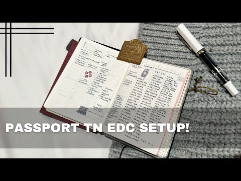 2024 Passport Travelers Notebook Setup | Travelers Company