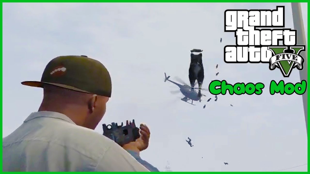Trying to complete the game with chaos mod ─ GTA V #3 - YouTube