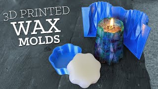 Casting Wax with 3D Printed Molds