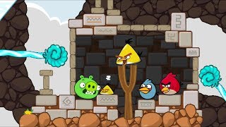 Bad Piggies - ANGRY BIRDS GOT ATTACKED BY NINJA PIG!! screenshot 2