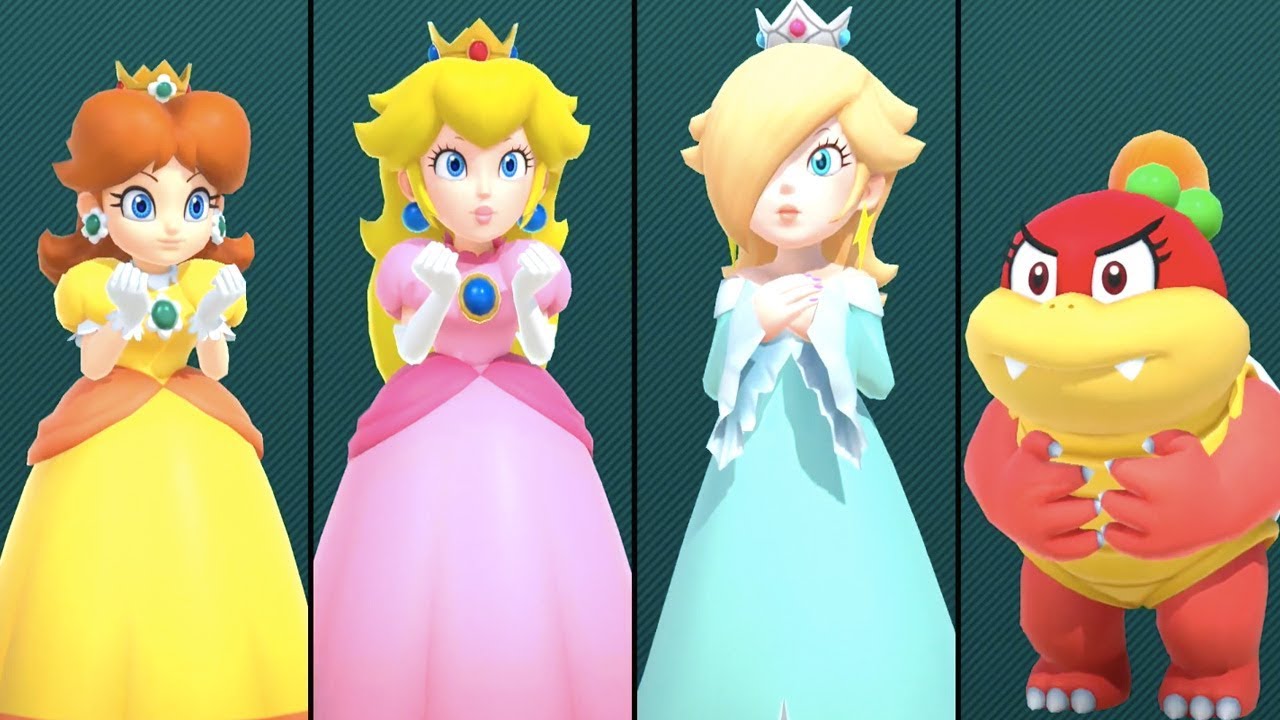 Super Mario Party - King Bob-omb Powderkeg Mine (Daisy, Peach, Rosalina & Pom Pom) | MarioGamers