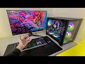 MONTEI MEU NOVO SETUP GAMER COMPLETO BARATO