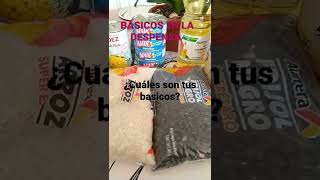 PANTRY BASICS PANTRY BASICS