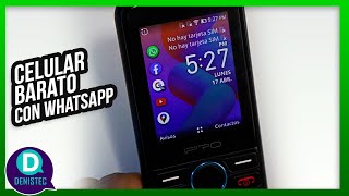 iPro K2 con KaiOS ¡Celular barato con Whatsapp!