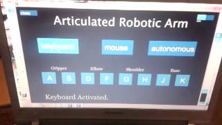 Articulated Robotic arm using Arduino n Processing