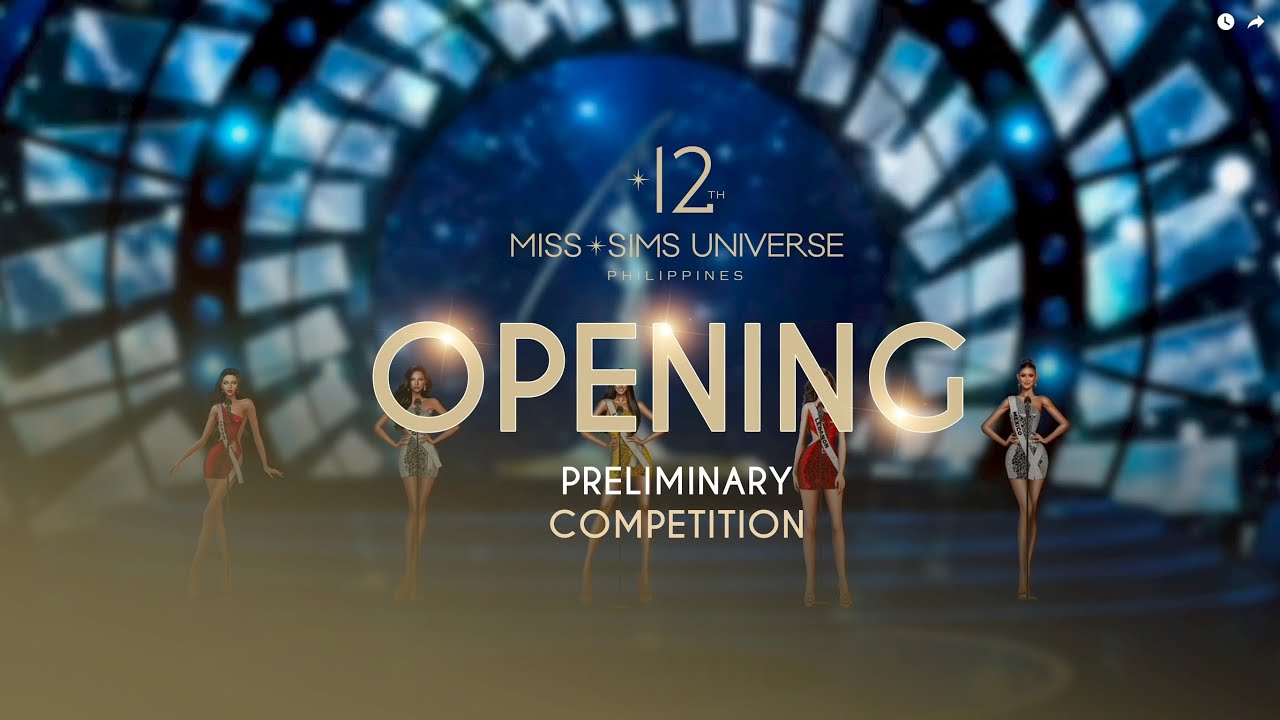 12th Miss Sims Universe Preliminary Competition - Opening (All Delegates)