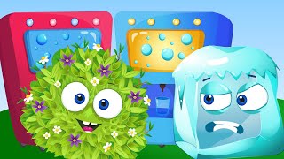 Op and Bob Cartoon | Seasons For Kids | Logic Movie About Difference | Smile and Learn