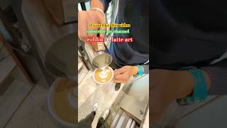 How to practice latte art tutorial coffee ☕️ #barista #coffee #subscribe #latteart e