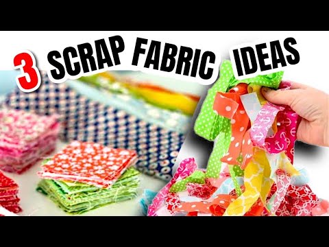 Scrap Fabric Ideas┃Easy Sewing Compilation Video