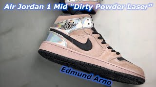 jordan 1 mid dirty powder