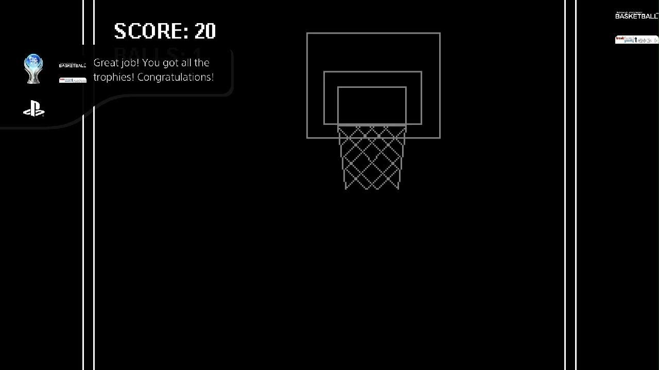 Basketball Breakthrough Gaming Arcade platinum trophy YouTube