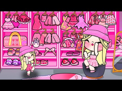 Home Decor All Pink By Barbie | Avatar World | Pazu | Toca boca