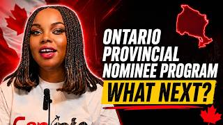 Ontario provincial nominee program-What Next?