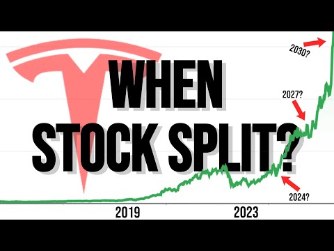 वीडियो: क्या टेस्ला स्टॉक फिर से विभाजित होगा?