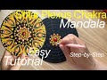 SolarPlexus Chakra Mandala #easytutorial#easymandala#mandala #tutorial #mandalatutorial#easypainting