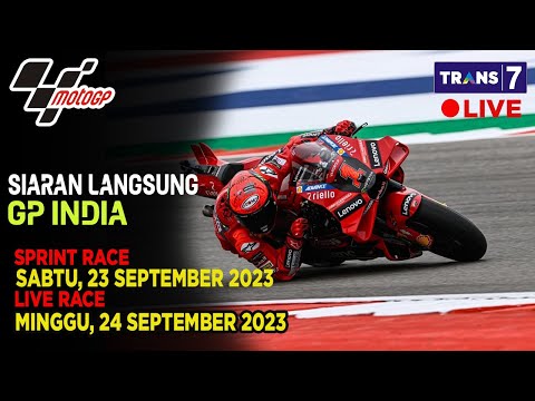 JADWAL SIARAN LANGSUNG RACE MOTO GP INDIA LIVE TRANS 7