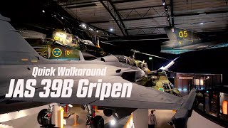 Saab JAS 39B Gripen - just a super quick walkaround