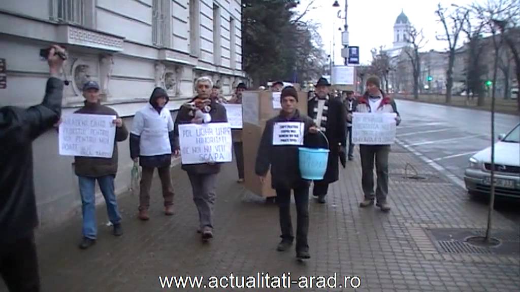 protestari la o zi cu primarul