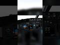 😮B737 Cockpit, Take off and Landing Challenge #shorts #airport #mayday #atc