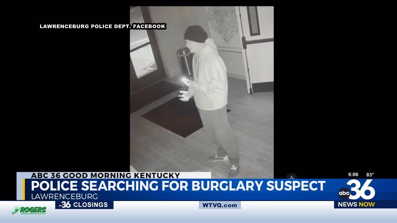 Police search for church burglary suspect - YouTube