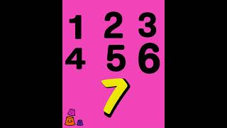 Number 7- Learn to Count - Numbers from 1 to 10