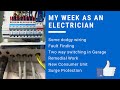 My Week as an Electrician - two way switching, fault finding, extra sockets, new consumer unit, SPDs