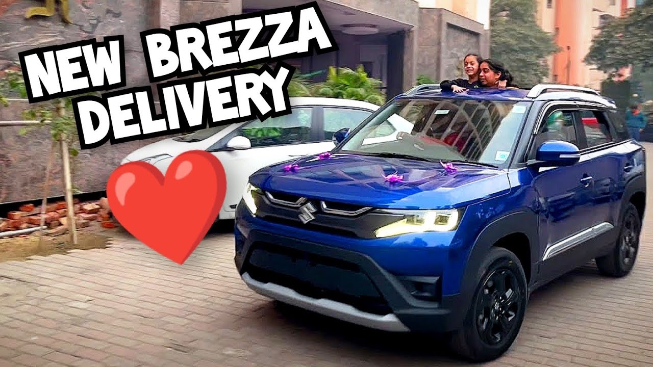 Finally Taking Delivery of New BREZZA 🚗🔥  Waited Whole Year For This SPECIAL MOMENT ❤️❤️
