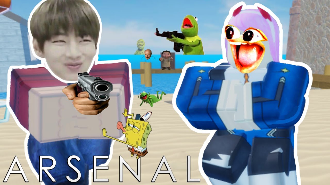 ROBLOX Arsenal Funny Moments - YouTube