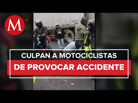 Accidente en la autopista México-Cuernavaca deja a dos heridos