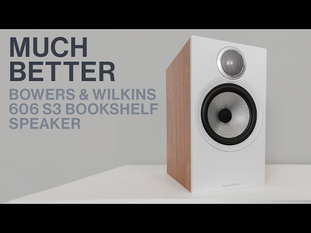Bowers & Wilkins 606 S3 Bookshelf Speaker Review
