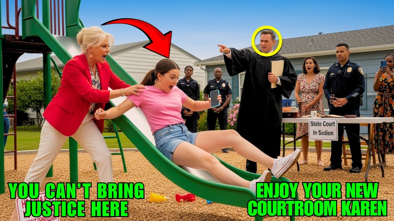 Карен из HOA столкнула моего ребенка-подростка с горки на детской площадке — то, что произошло да...