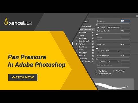 Pen Pressure in Adobe Photoshop with Xencelabs Products