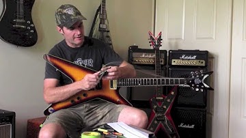 Setting Up A Floyd Rose Guitar Part 2