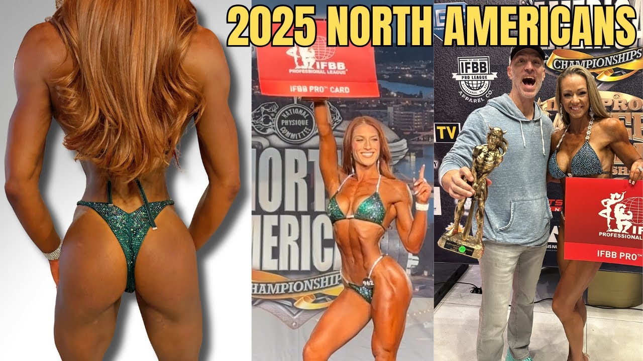 Show Day at North Americans 2025 | Fit Model and Bikini IFBB Pro Cards