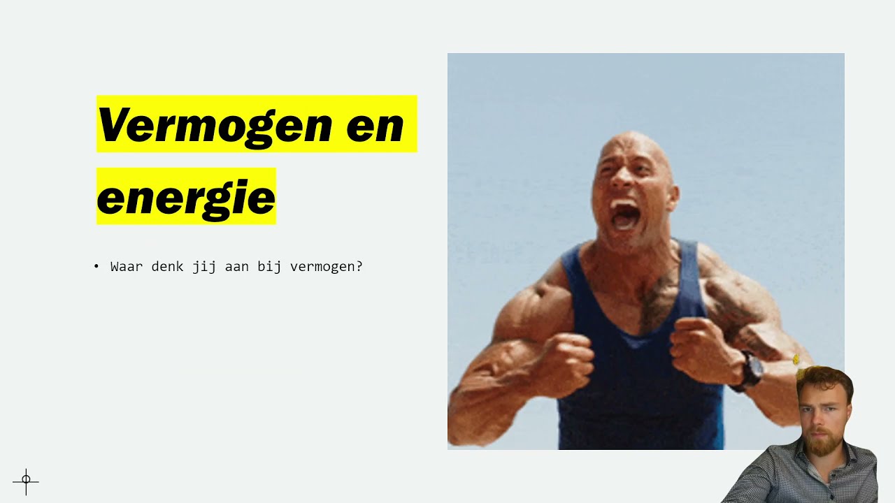 H1.2 Vermogen en Energie 3HAVO